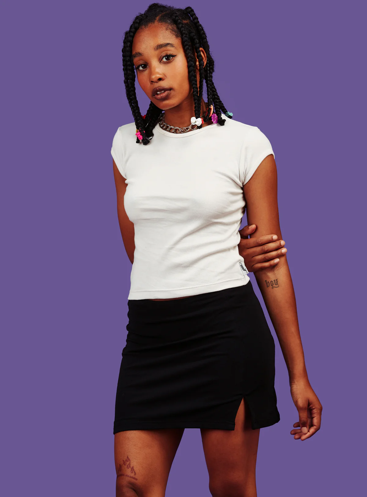 Cap Sleeve Baby Tee Two-Pack - Image 3